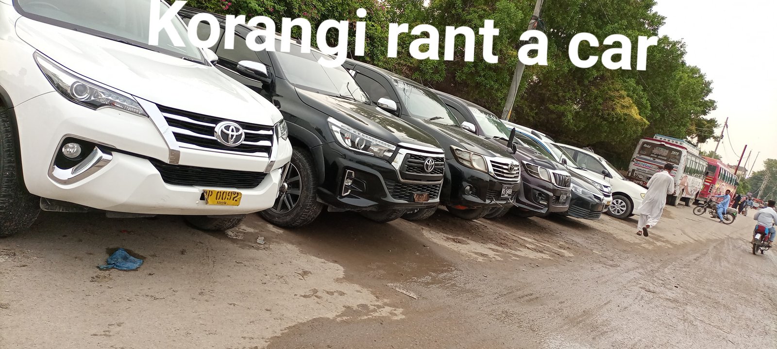Korangi Rent a car