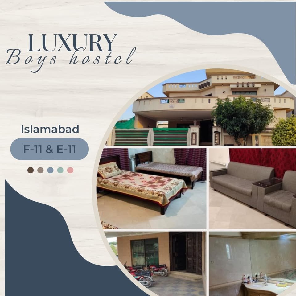The Luxurious Boys Hostel Islamabad