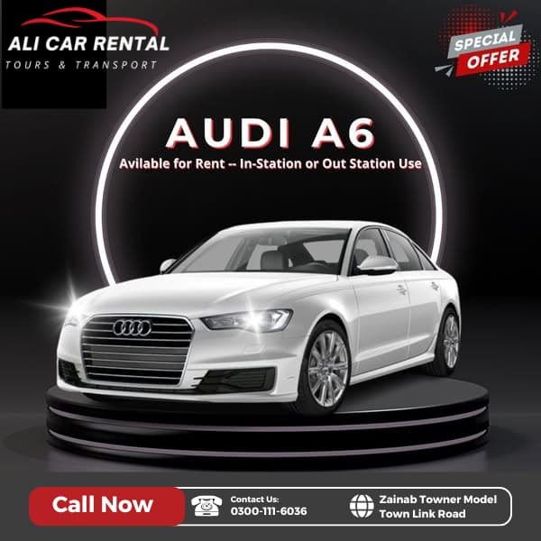 Ali Rent A Car – Self Drive &amp; With Driver Car Rental in Lahore