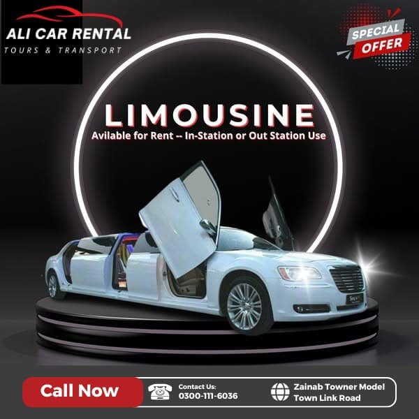 Ali Rent A Car – Self Drive &amp; With Driver Car Rental in Lahore