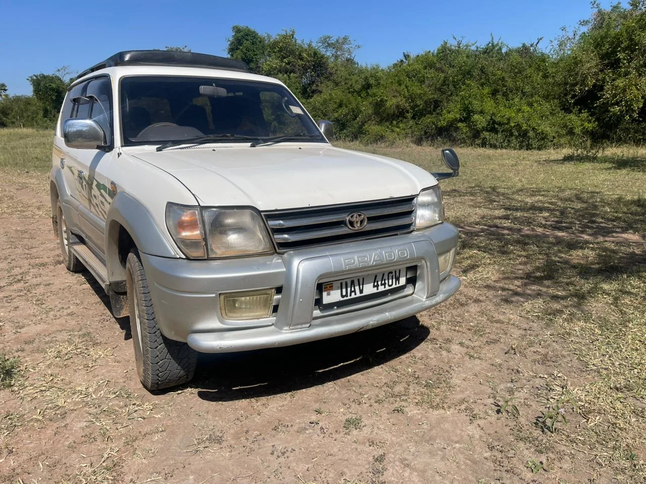 Toyota Land Cruiser car rental in Kampala