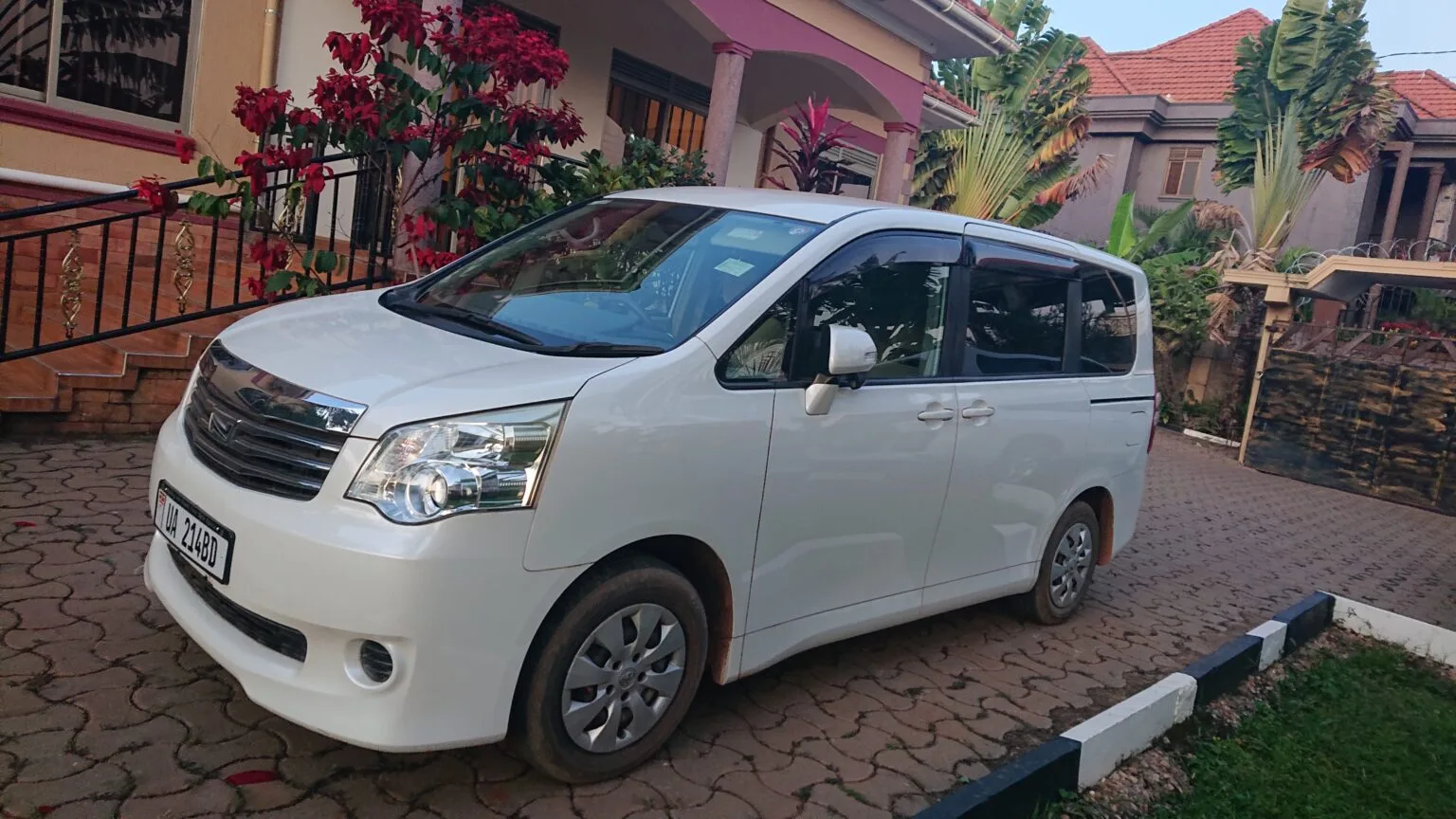 Toyota Noah car rental in Kampala