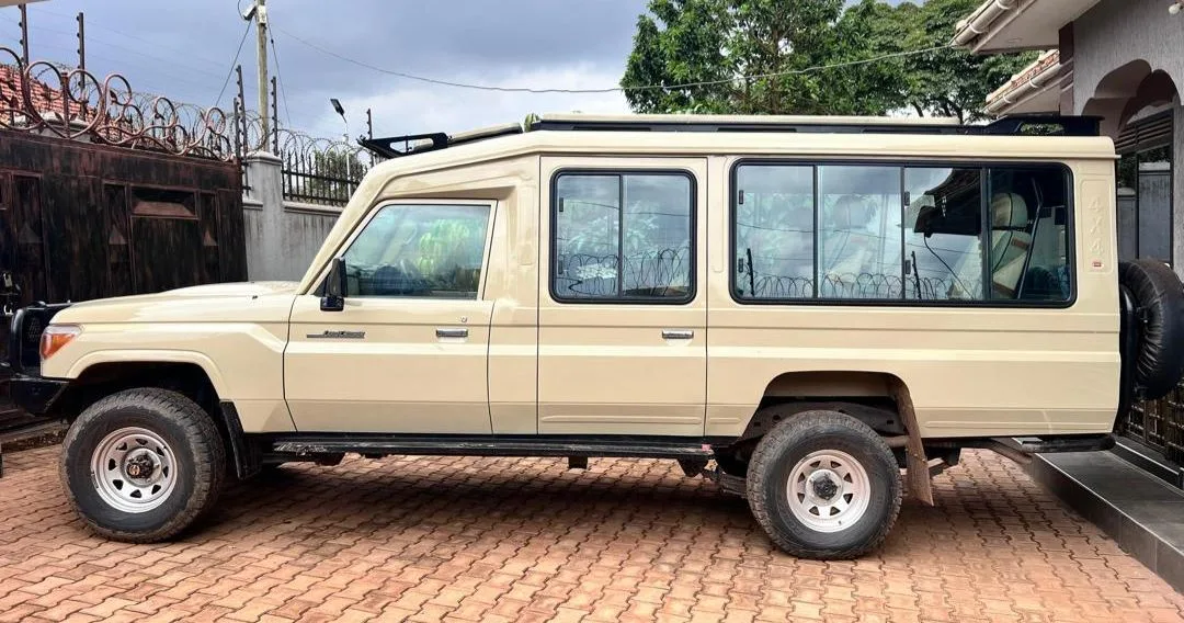Toyota Safari Land Cruiser car rental in Kigali