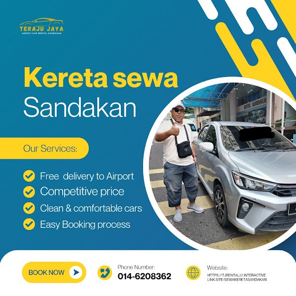 Kereta sewa sandakan, sabah, Malaysia rental in Sandakan