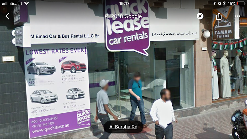 Quicklease Car Rentals (Al Barsha - Branch) car rental in Dubai