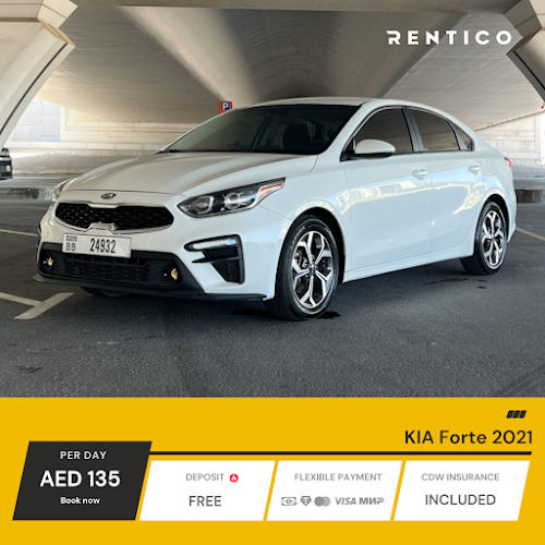 Rentico - Affordable Car Rental Dubai Without Deposit | Economy Car Hire car rental in Dubai