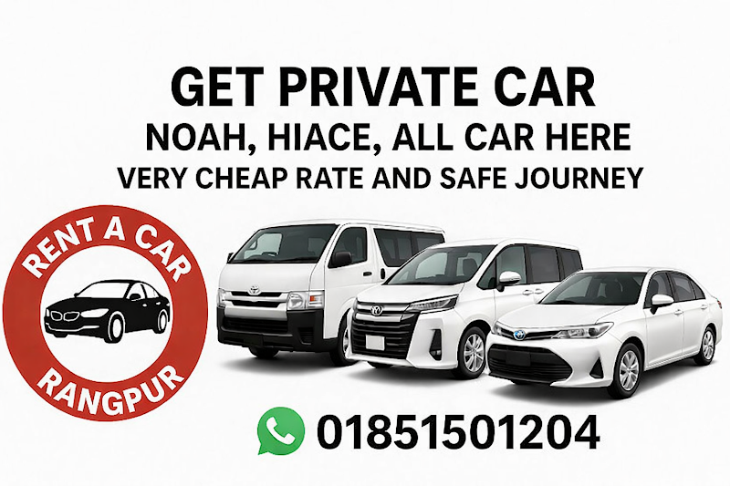 Rent A Car Rangpur car rental in Rangpur