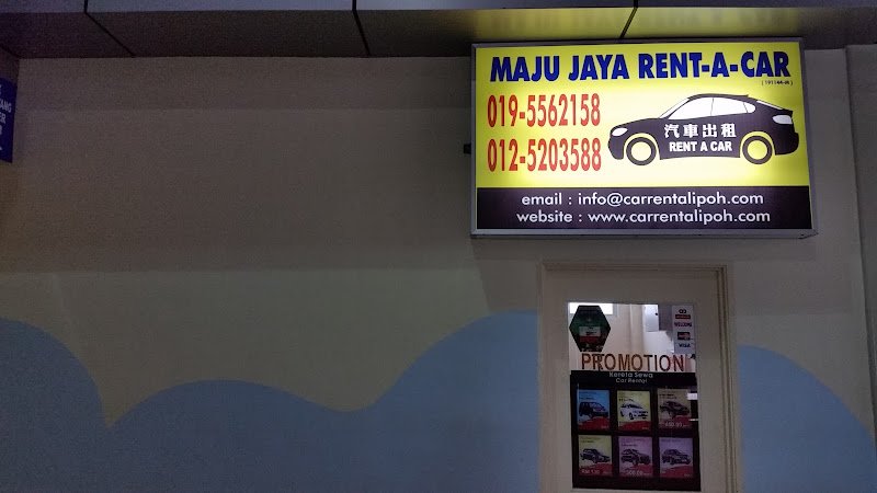 Maju Jaya Rent-A-Car car rental in Ipoh