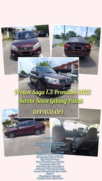 Kereta sewa gelang patah rental in Gelang Patah