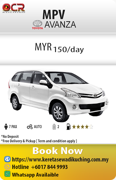 OCR RENTAL TRANSPORT [ KERETA SEWA DI KUCHING ] rental in Kuching