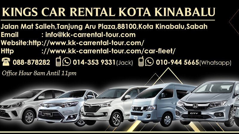 kings car rental kota kinabalu rental in Kota Kinabalu