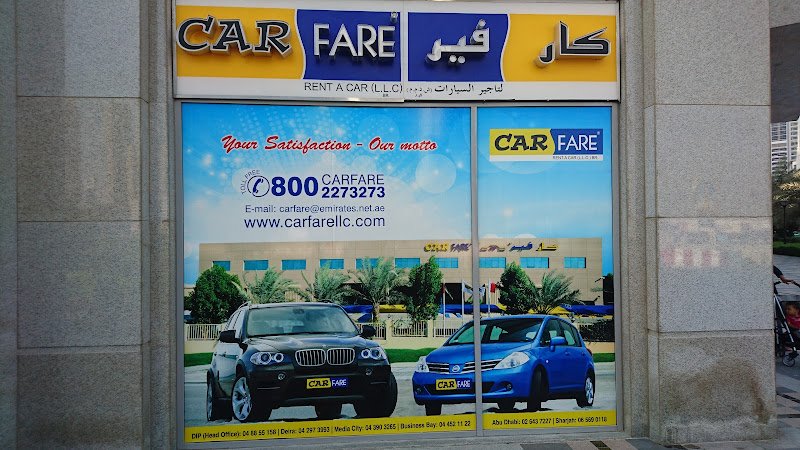 Car Fare Rent A Car Business Bay car rental in Dubai