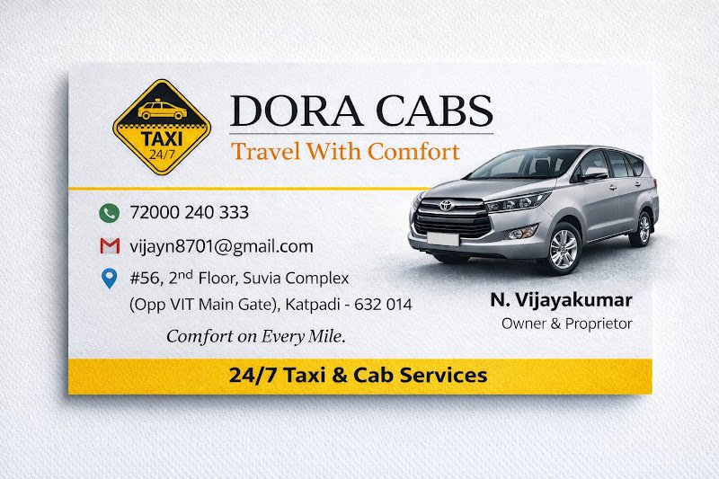 Dora Cabs – Innova Crysta Rental in Vellore rental in Vellore