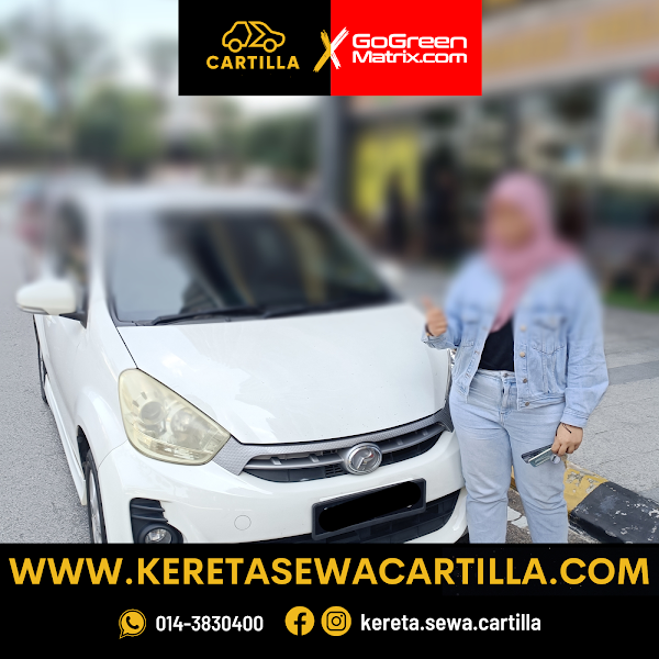 Kereta Sewa Cartilla rental in Skudai