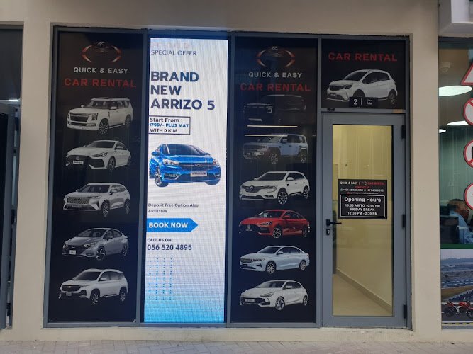QUICK & EASY CAR RENTAL FZCO car rental in Dubai