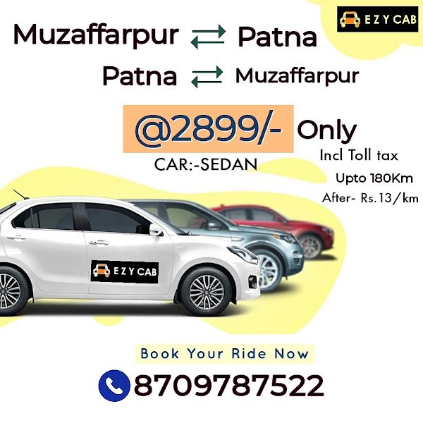 EZYCAB Tour and Travels rental in Muzaffarpur, Ahiyapur