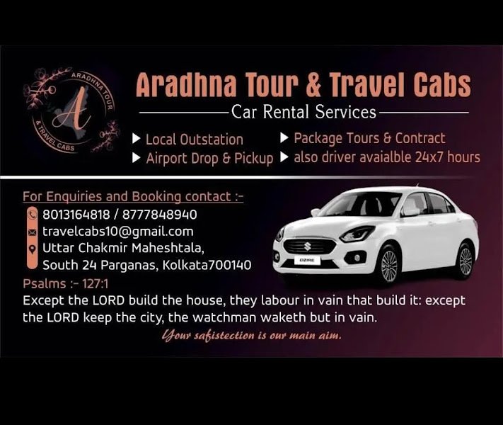 Aradhna Tour &amp; Travels Cabs. rental in Maheshtala