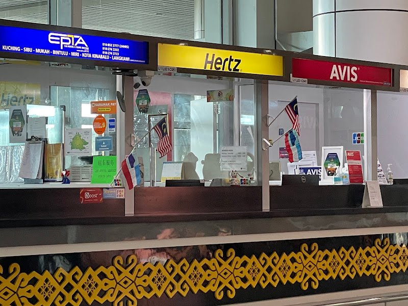 Hertz Malaysia Rental Counter | Kota Kinabalu International Airport rental in Kota Kinabalu