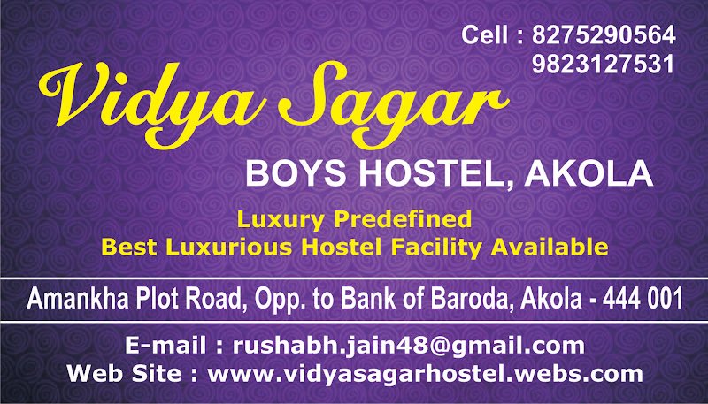 Vidya Sagar Boys Hostel in Akola