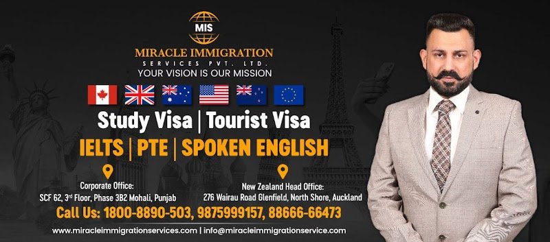 Miracle Immigration Services Pvt. Ltd, 3B2 Mohali
