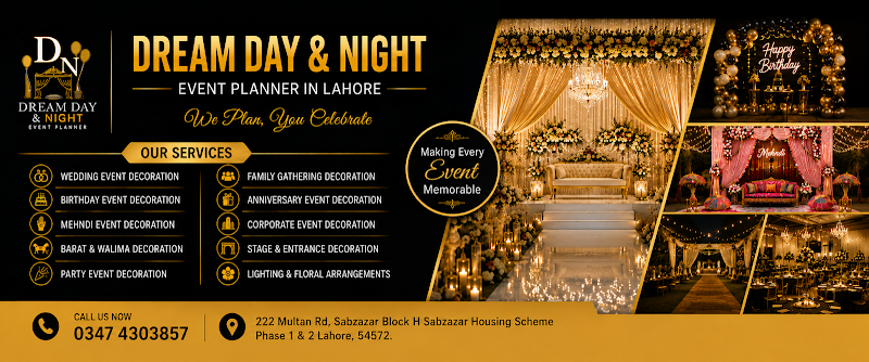 Dream Day & Night Event Planner
