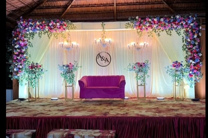 ik flowers and mocktails wedding venue