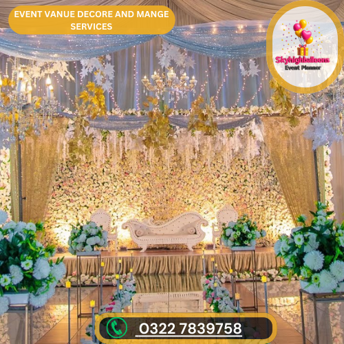 Sky High Balloons | Birthday Decorator & Event planner in Lahore wedding venue