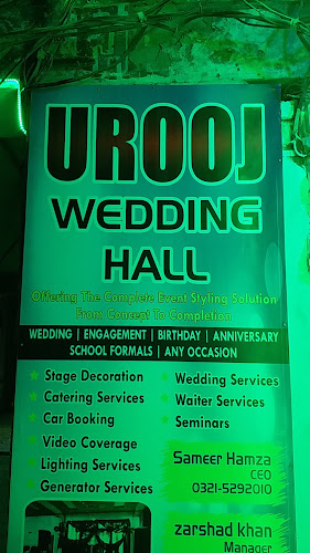 UROOJ Wedding Hall wedding venue